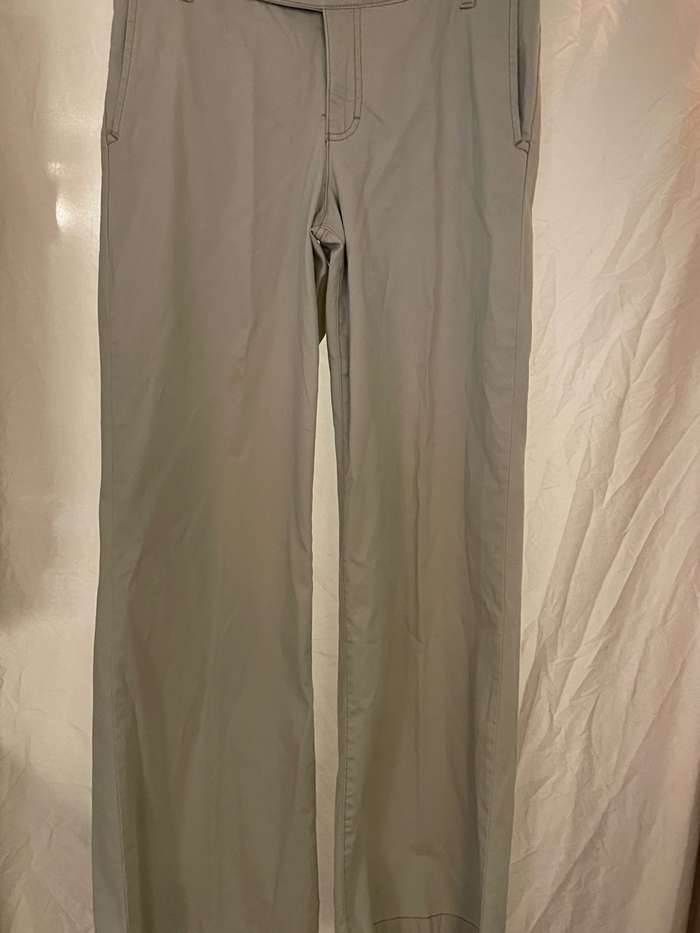Nine West Beige Straight Leg Pants